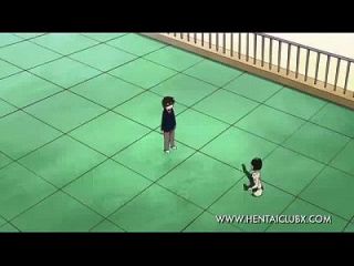 ecchi zwei Anime Mädchen Streifen, während ich klassische Musik Hentai spielen