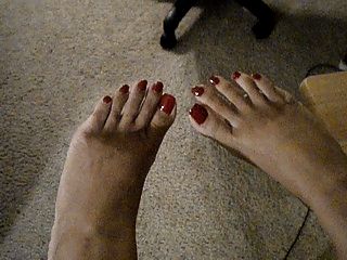 sexy Füße und Zehen