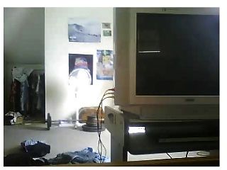 Kerl wichst auf Webcam mit Höschen