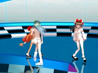 mmd touhou tanzen