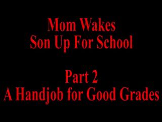 Mutter weckt Sohn für Schule Teil 2