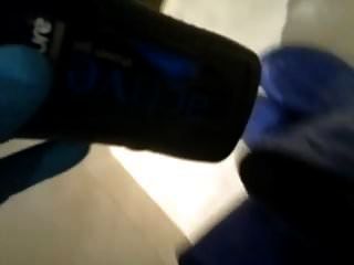 Reinige meine blauen Gummistiefel